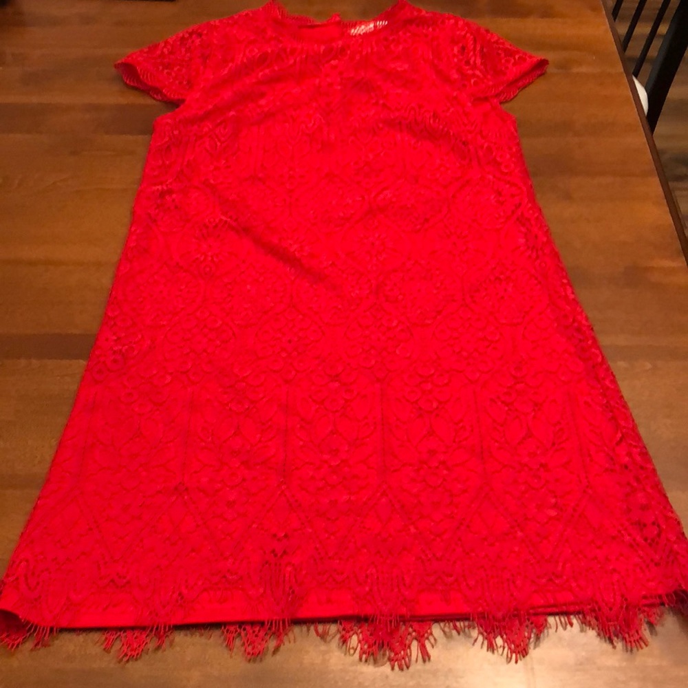 Francescas red dress size small